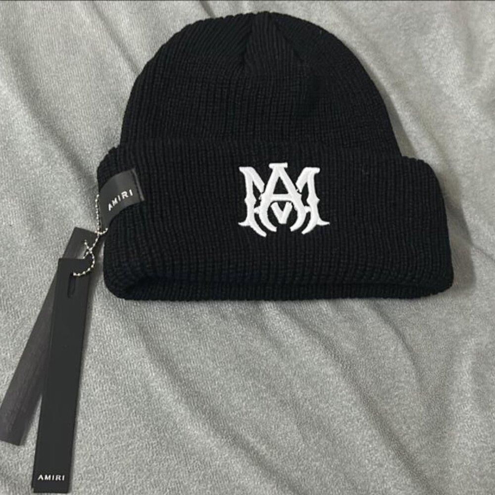 Black Amiri Beanie